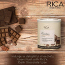 Rica Dark Chocolate Liposoluble Wax For Dry Skin (800ml)