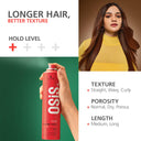 Buy Schwarzkopf Professional Products at the lowest price from Pixies.in. Check out Schwarzkopf Professional OSiS+ Texture Craft Dry Texture Hair Styling Spray Mist (300ml) reviews. COD