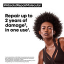 Buy L'Oréal Professionnel Absolut Repair Molecular Sulfate-Free Deep Repairing Shampoo For Damaged Hair (300ml) Online in India
