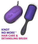 Alan Truman Knot No More Detangling & Hair Care Brush - Playful Purple