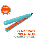 Alan Truman Krimp It Baby Mini Crimper - Orange & Green