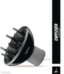 Ikonic Professional Hair Dryer Diffuser Black (1Pc)