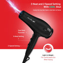 Shop Ikonic Me Ultralight 2000 Hair Dryer - Black (850gm) Online in India Chennai Tamil Nadu / Review