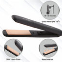 Shop Ikonic Professional Simply Straight Straightener (Black & Golden) For salon & Home Use online at Pixies.in at Flat 28% Off in Chennai