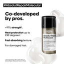 Buy L'Oréal Professionnel Products at the lowest price from Pixies.in. Check out L'Oréal Professionnel Absolut Repair Molecular Deep Repairing Leave-In Cream For Damaged Hair (100ml) reviews. COD