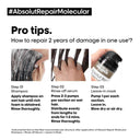 L'Oréal Professionnel Absolut Repair Molecular Deep Repairing Leave-In Cream For Damaged Hair (100ml)