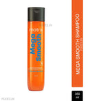 Matrix Mega Smooth Shampoo for Frizzy, Dry Unmanageable Hair, Defy Frizz for 4 Days (350ml)