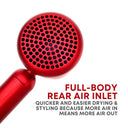 Alan Truman MO - 1300 Watts Dc Motor Hair Dryer - Red