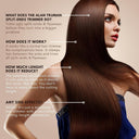  fly-away and stray hair | Two arms construction like a hair straightener for ease of use and convenience