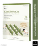 O3+ Mijoo Korea Glass Glow Facial Kit with Rice Water & Probiotics for Radiance - All Skin Types (7 Steps)