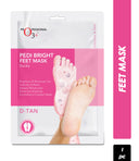 O3+ Pedi Bright Foot Socks Cream Mask