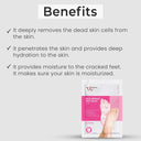 Buy O3+ Pedi Bright Foot Socks Cream Mask (40gm) Online in India