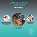 Shop O3+ Skin Solutions Damage Remedy Hair Spa Kit With Argan Oil Mask For Hair Fall Control (30g+30ml) Online in India Chennai Tamil Nadu / Review