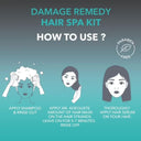 Buy O3+ Skin Solutions Damage Remedy Hair Spa Kit With Argan Oil Mask For Hair Fall Control (30g+30ml) Online in India