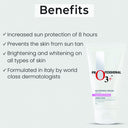 O3+ Whitening Face Cream SPF 30 Sunscreen for Skin Brightening