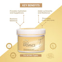 Ozone Professional Pack Glo Radiance Replenishing face Pack (200gm)