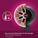 Philips Professional Hair Dryer BHD356/10 2100w Thermoprotect Airflower (1 Pcs)