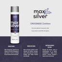 QOD Professional Max Silver Shampoo & Conditioner (600ml)
