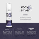 Shop QOD Professional Max Silver Shampoo & Conditioner (600ml) Online in India Chennai Tamil Nadu / Review