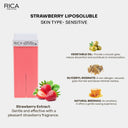 Buy Rica Strawberry Liposoluble Wax Refill cartridge wax Online in India