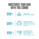 Schwarzkopf Professional Bonacure Hyaluronic Moisture Kick Micellar Shampoo + Spray Conditioner + Mask Combo - For Additional Moisture