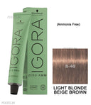 Schwarzkopf Professional Igora Zero AMM Ammonia-Free Color Cream (8-46 Light Blonde Beige Brown) (60ml)