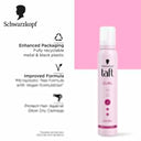 Schwarzkopf TAFT Locken Hold 3 Hair Mousse For Long Lasting Curls Weather - Proof Formula (200ml)