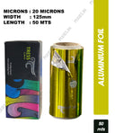 Buy Tress Care Professional Aluminum Foil Paper for Hair Color and Highlighting (Gold) - 125mm x 50mts Online in India