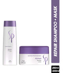 Wella Professionals SP Repair Shampoo for Damaged Hair 250 ml and Repair Mask For Damaged Hair 200 ml Combo